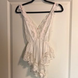 Vintage babydoll lingerie romper